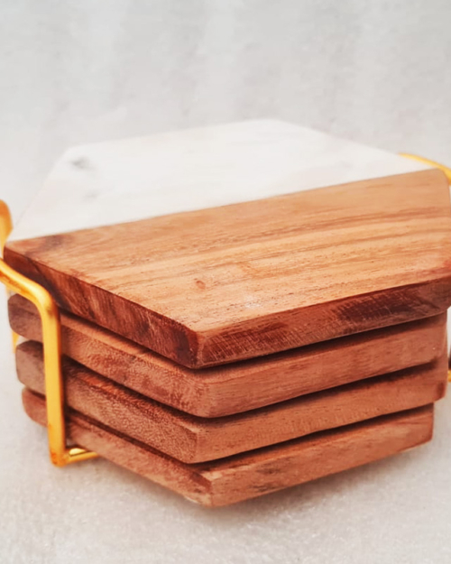 Marble-wooden-coasters