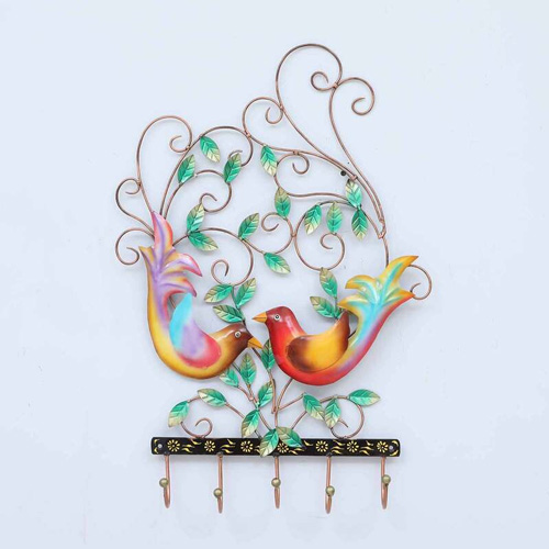 Multi-Color-Bird-Key-Hanger