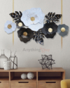 AnythingBuy Floral Metal Wall Art