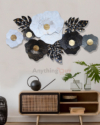 AnythingBuy Floral Metal Wall Art