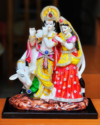 AnythingBuy-Radha-Krishna-Idol-with-Kamdhenu-Cow