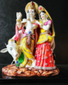 AnythingBuy-Radha-Krishna-Idol-with-Kamdhenu-Cow