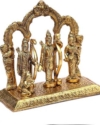 Ram Darbar Idol Gold Metal Statue