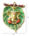 Green-Wall-Leaf-Ganesha-Vastu-Fengshui-God-Idol