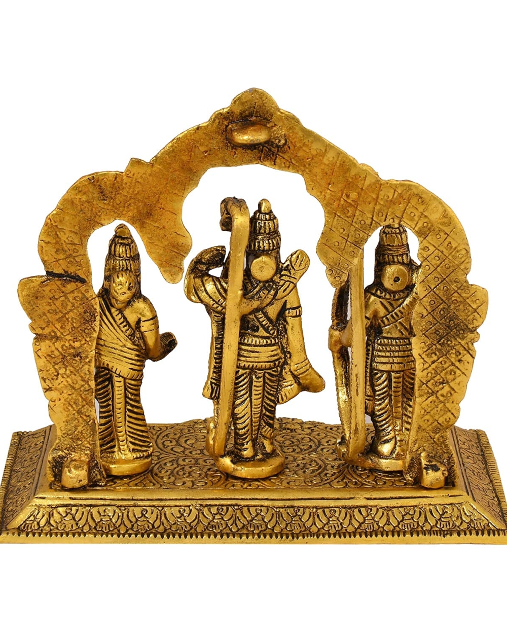 Ram Darbar Idol Gold Metal Statue